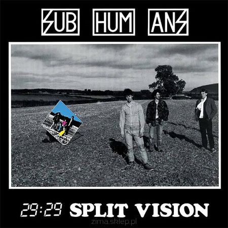 SUBHUMANS  29:29 Split Vision (czerwony winyl)