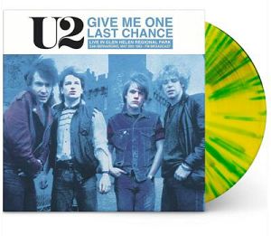 U2  Give Me One Last Chance (splatter winyl)