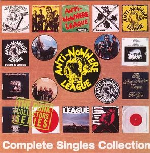 ANTI-NOWHERE LEAGUE  Complete Singles Collection