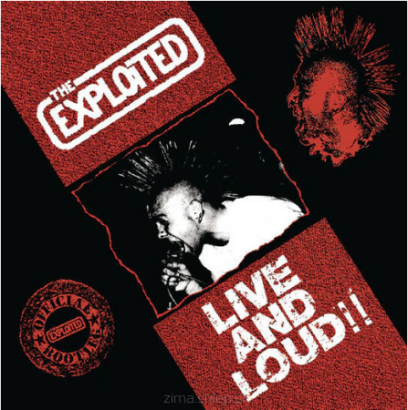 THE EXPLOITED  Live And Loud!!