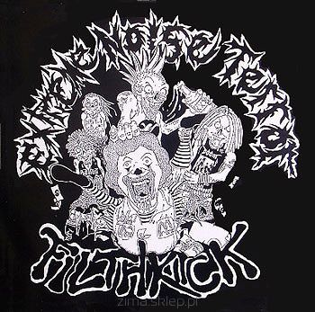 EXTREME NOISE TERROR/ FILTHKICK  In It For Life (czerwony winyl)