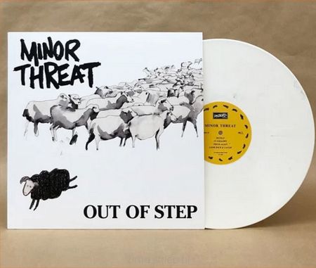 MINOR THREAT  Out Of Step (white vinyl)