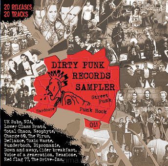 DIRTY PUNK RECORDS SAMPLER  20 releases, 20 tracks