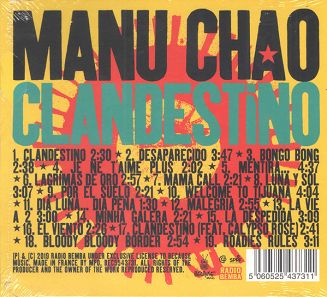 MANU CHAO  Clandestino / Bloody Border - 2