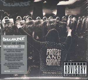 DISCHARGE  Protest And Survive : The Anthology (splatter winyl) 2LP
