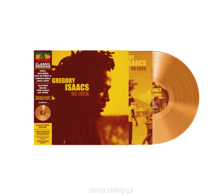 GREGORY ISAACS   No Luck (pomarańczowy winyl)
