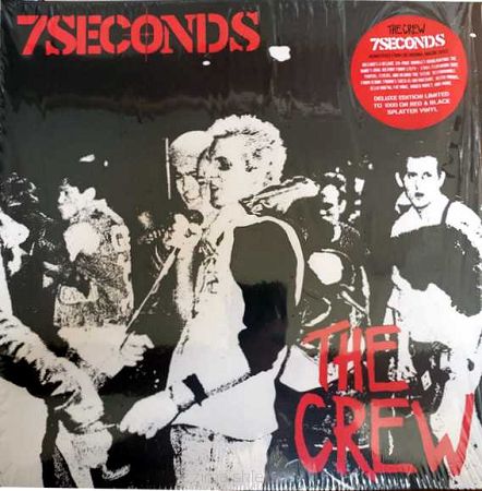 7 SECONDS  The Crew (white, red and black splatter winyl)
