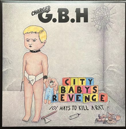 G.B.H.  City Baby's Revange (Yellow With Pink And Green Splatter winyl)