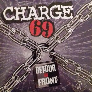 CHARGE 69  Retour au front (Blue Black Half 'N' Half winyl)