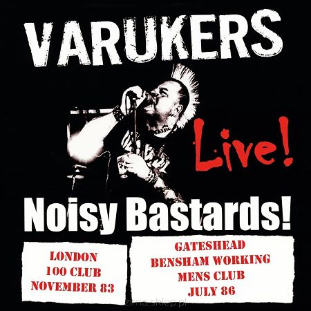 VARUKERS Noisy bastards (clear red winyl)