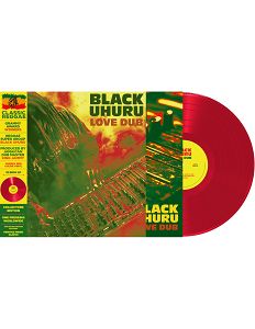 BLACK UHURU  Love Dub (czerwony clear)
