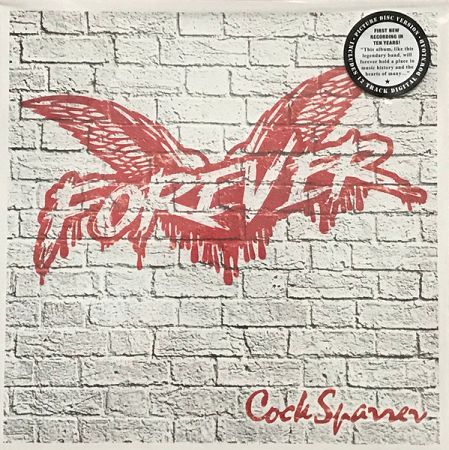 COCK SPARRER  Forever (50th Anniversary) (clare and blue winyl)