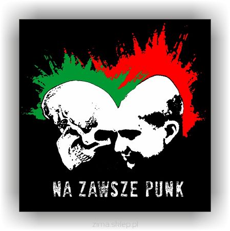 Naszywka Na zawsze punk