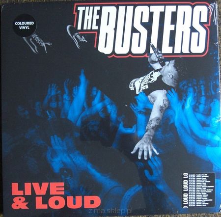 THE BUSTERS  Live&Loud (niebieski winyl)