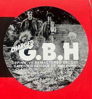 G.B.H.  Leather, Bristles, No Survivors And Sick Boys... (hot pink with black splatter) - 2