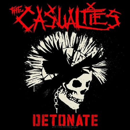 THE CASUALTIES Detonate (red with black splatter vinyl)